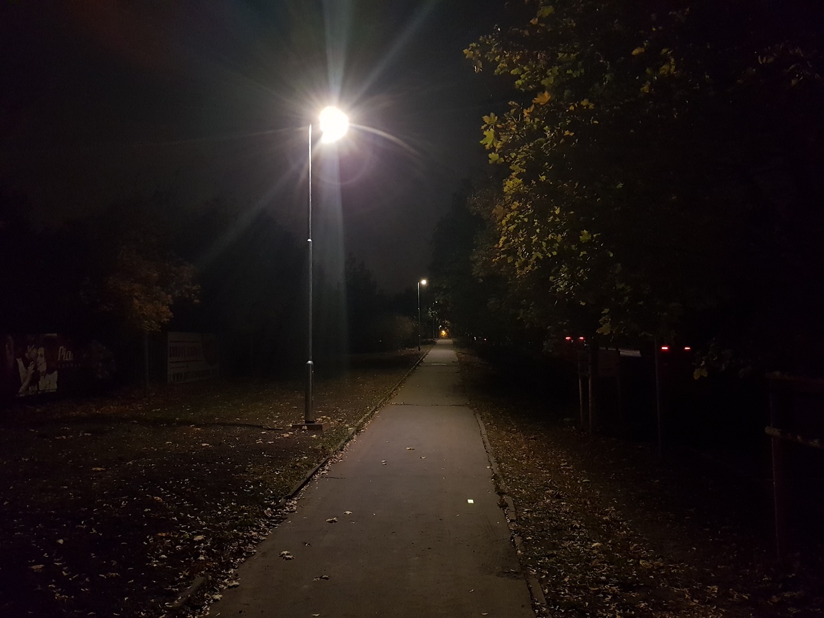 Výstavba osvětlení